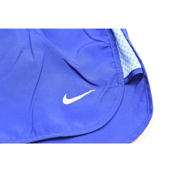 Nike Dri-FIT Blue Athletic Running Shorts Regular Size S W/ Liner Gym Run - Picture 6 of 8